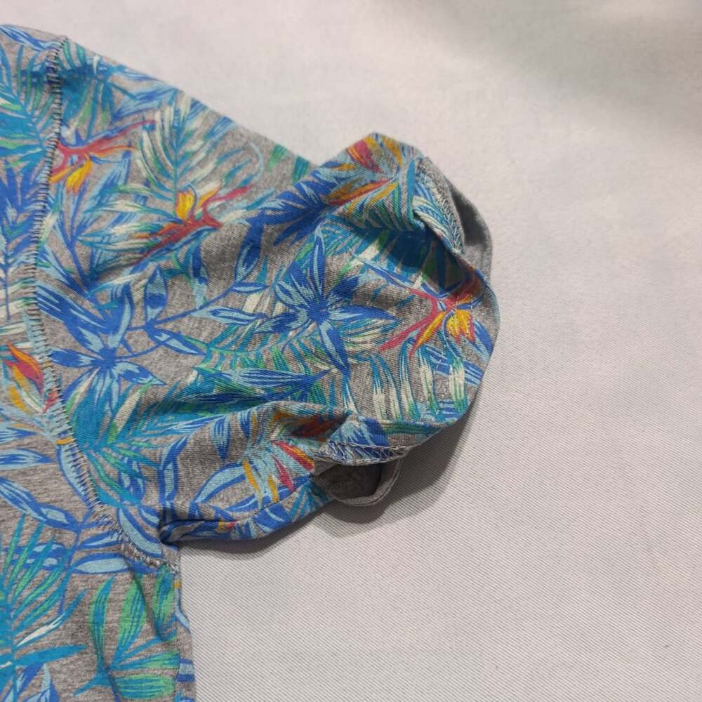 Free Planet T-Shirt Size Large Tropical Leaf Print - Picture 5 of 8
